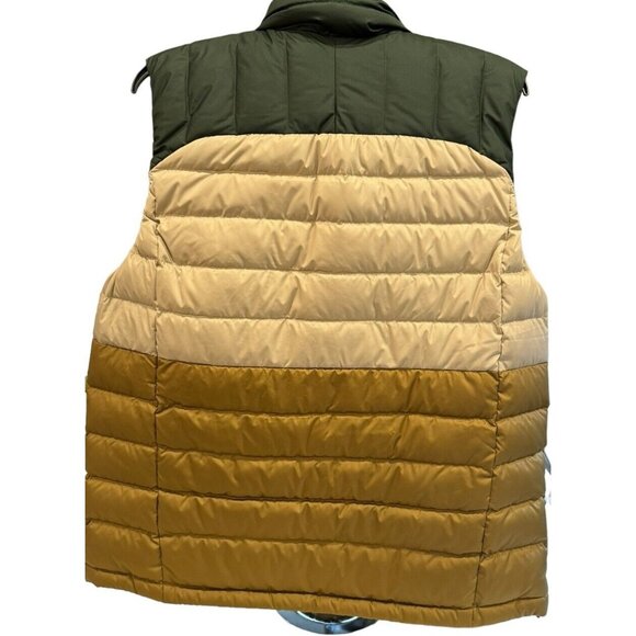 L.L. Bean Men’s Size XL Down Color Block Sleeveless Vest - Picture 2 of 11